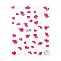 Valentines klistermærke hjerter CA-856, GNB